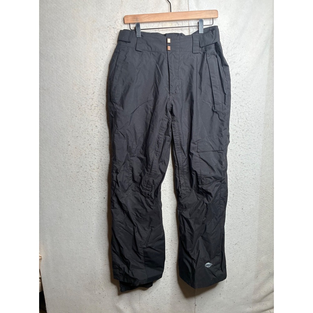 Columbia Titanium Omni-Tech Black Snow Pants Mens Medium XM8463 Waterproof